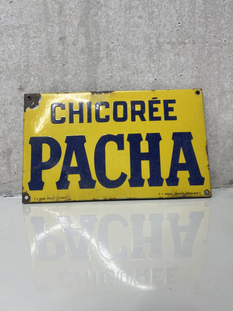 Emaille Sign 'Pacha' - Image 2