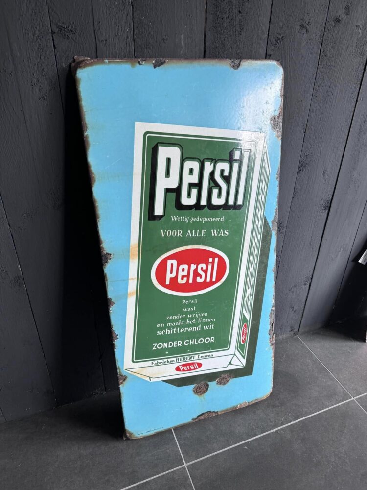 emaille persil plate
