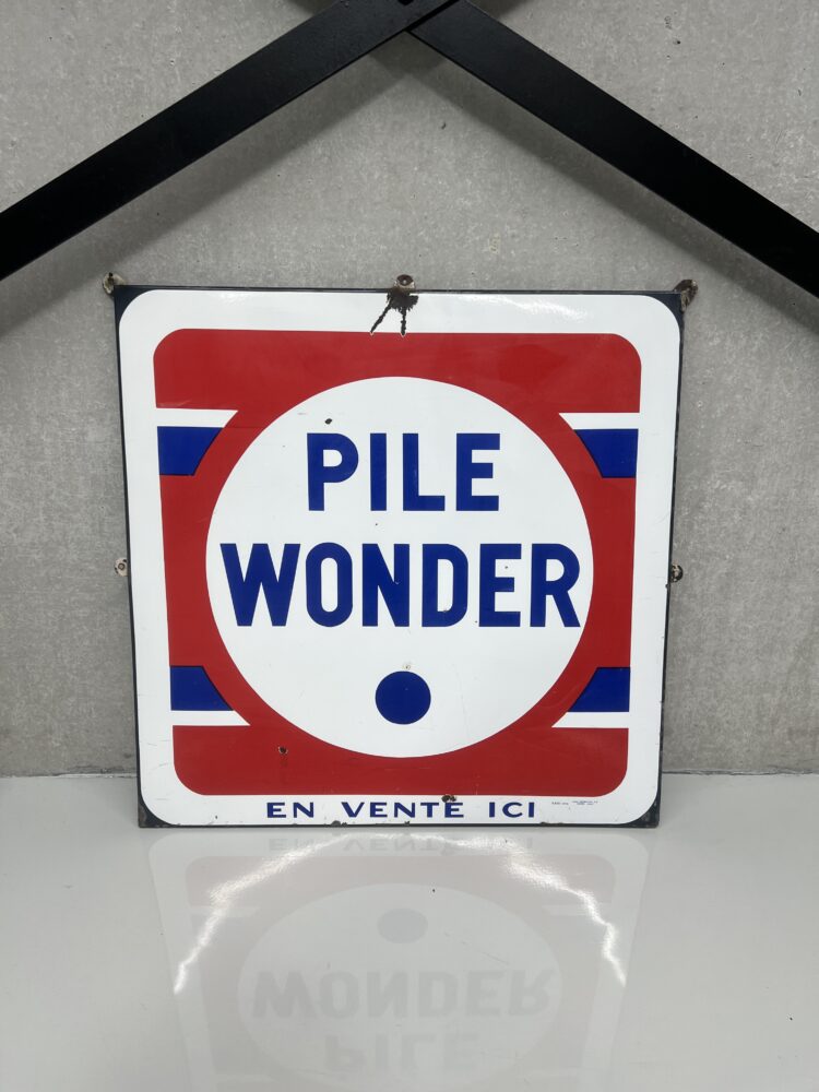 Emaille plate 'Pile Wonder' - Image 2