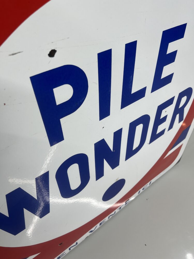 Emaille plate 'Pile Wonder' - Image 3