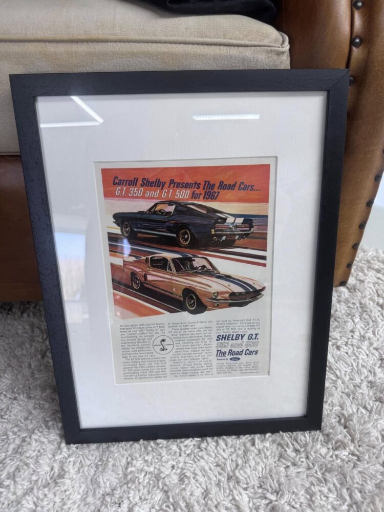 Original Mustang advertisement frame - Image 2