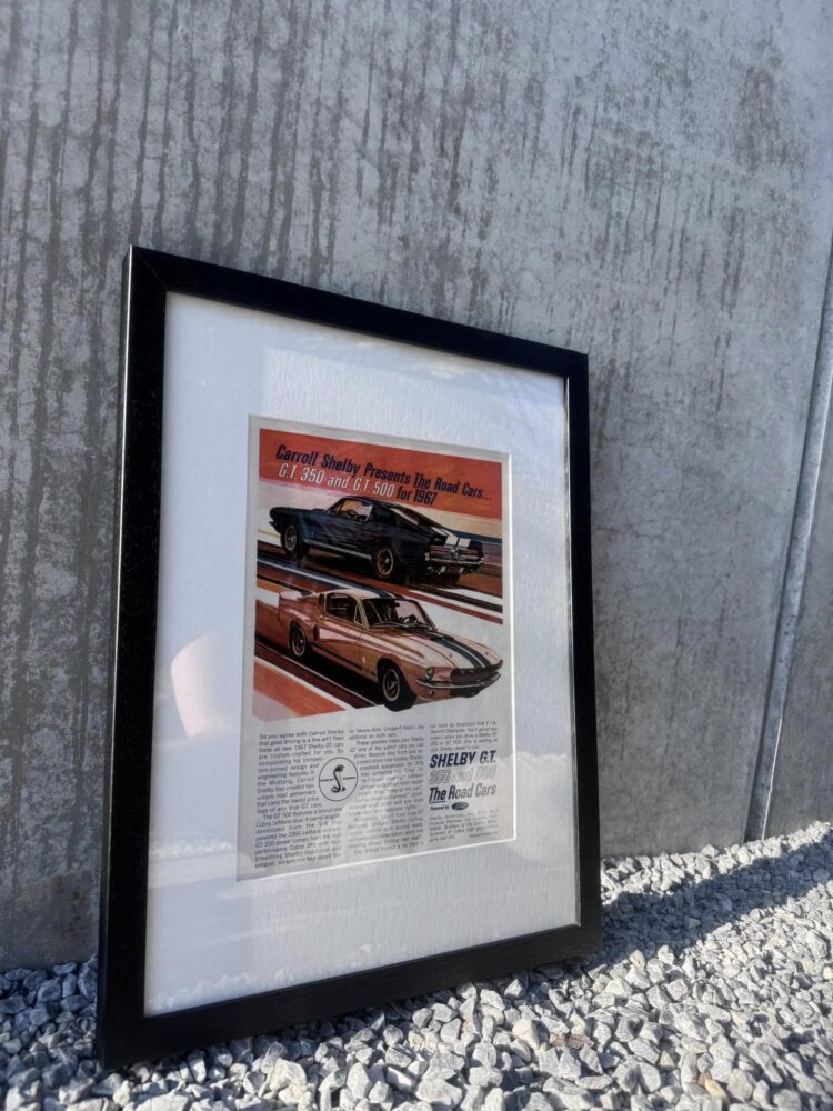 Original Mustang advertisement frame - Image 4