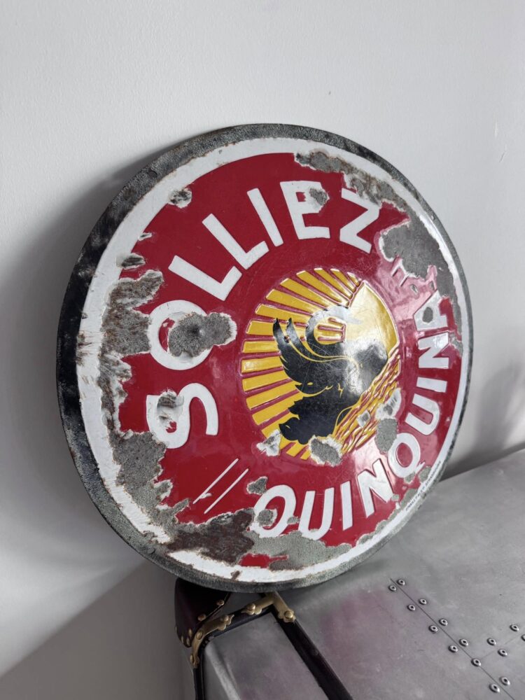 Emaille bord 'Solliez Quinquina' - Image 2