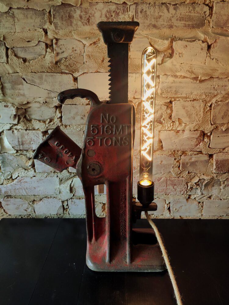 Industriële autokrik-lamp - Image 3