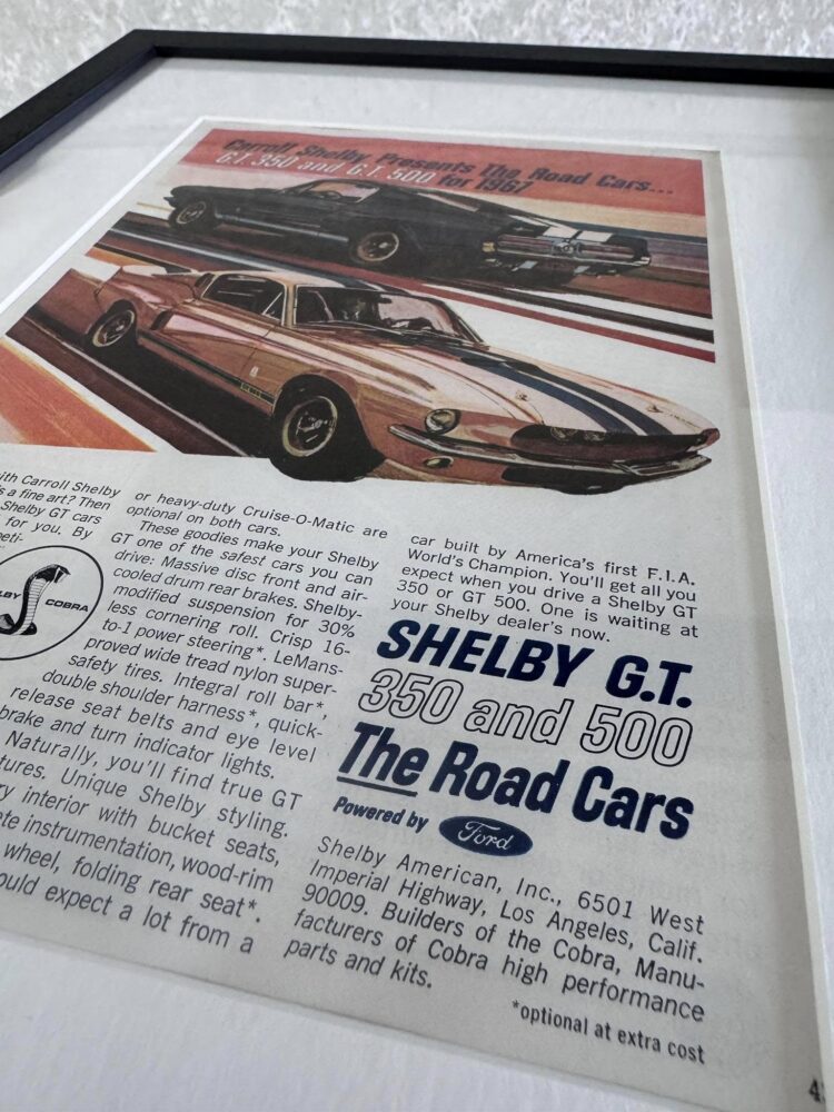 Original Mustang advertisement frame - Image 5